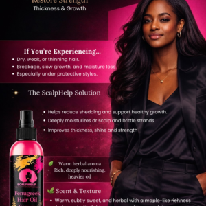 Fenugreek Hair Oil Serum