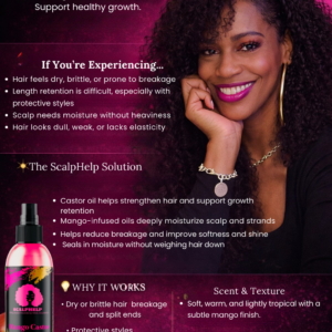 Mango Castor Scalp & Hair Growth Oil
