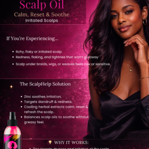 Soothing Zinc Scalp Oil